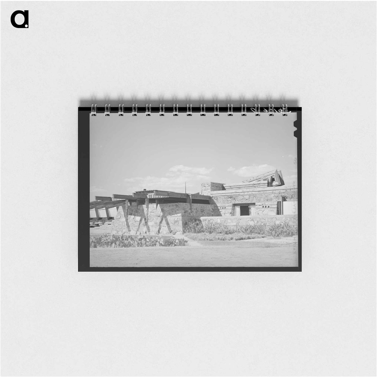アートメモ帳-Winter Quarters of Frank Lloyd Wright, Foot of McDowell Mountain
- ラッセル リー Memo.