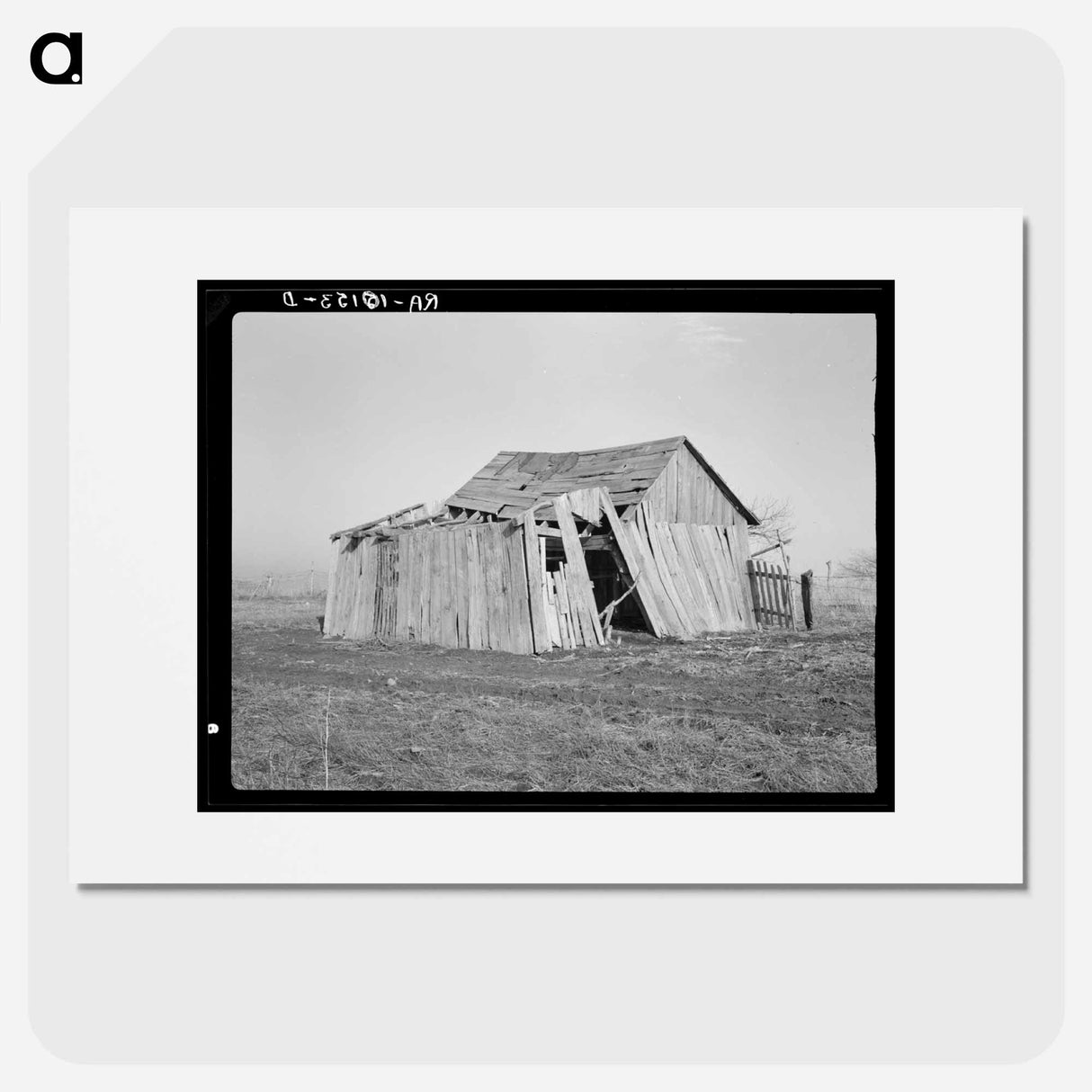アートポスター-Barnhard Farm, Ringgold, Iowa
- ラッセル リー Poster.