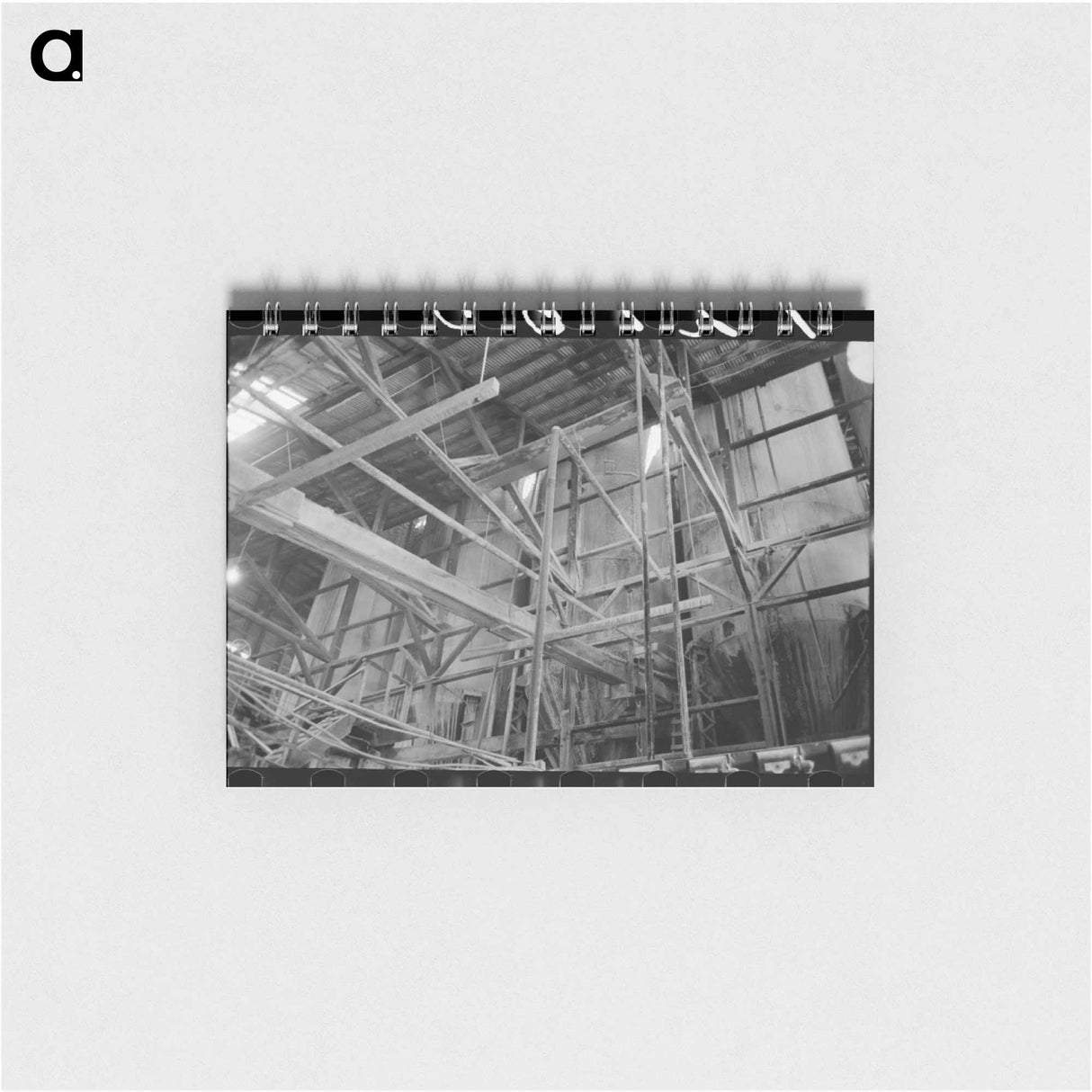 アートメモ帳-Gold Ore Mixing Tanks, Mogollon, New Mexico
- ラッセル リー Memo.
