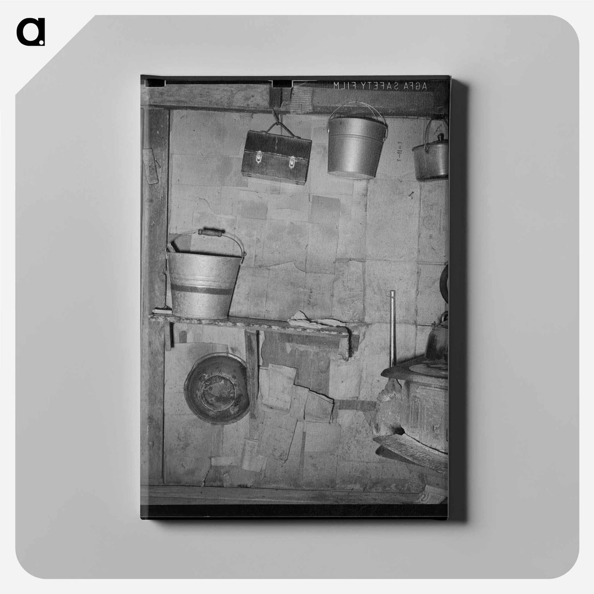 アートパネル-Arkansas River Bottoms Kitchen Interior
- ラッセル リー Canvas.