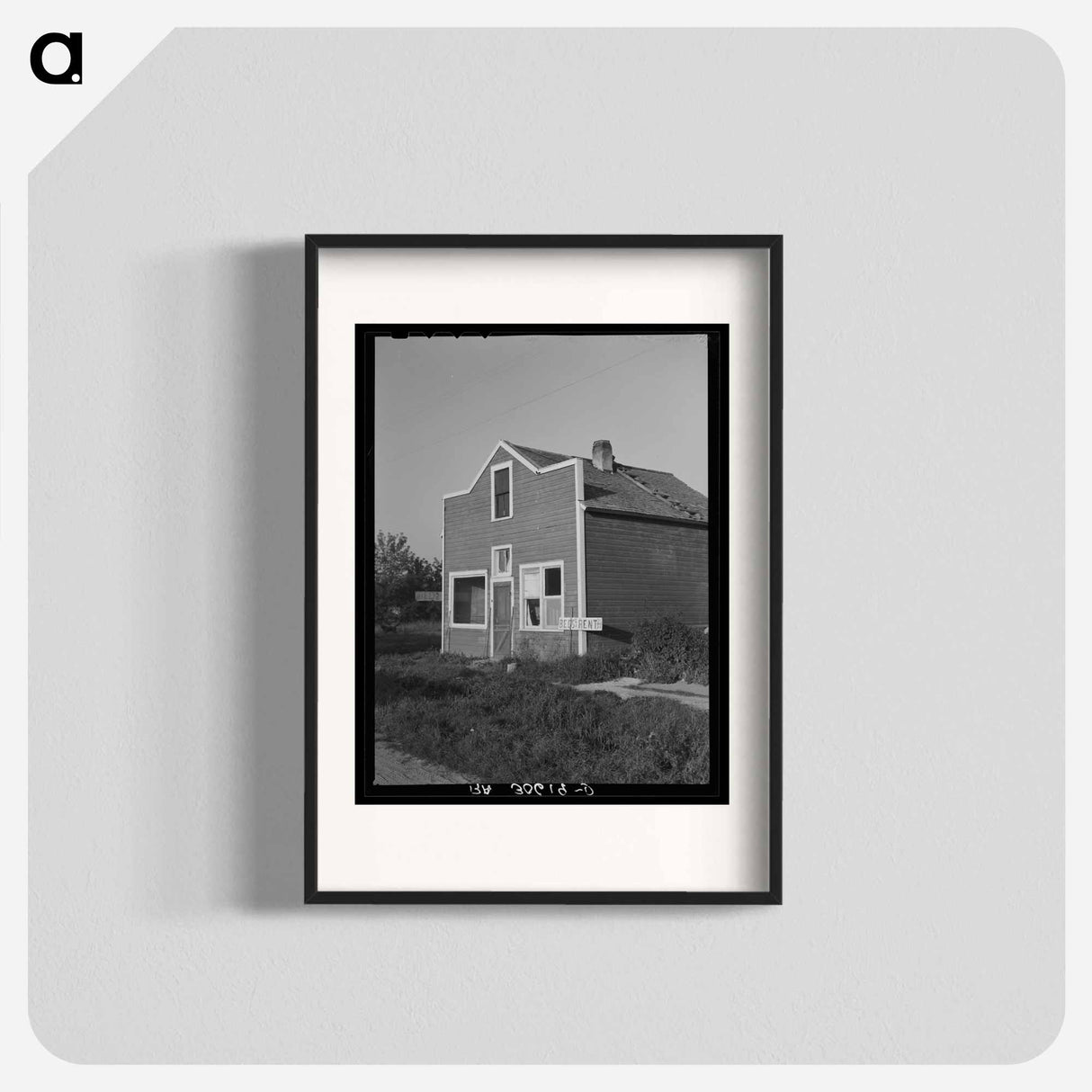 アートポスター-Boarding House at Littlefork, Minnesota
- ラッセル リー Poster.