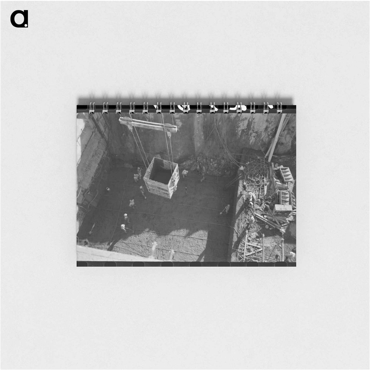 アートメモ帳-Construction of Shasta Dam
- ラッセル リー Memo.