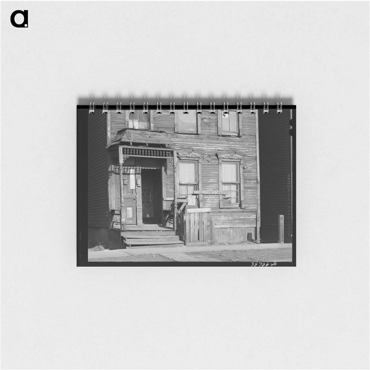 アートメモ帳-Front of House on Federal Street
- ラッセル リー Memo.