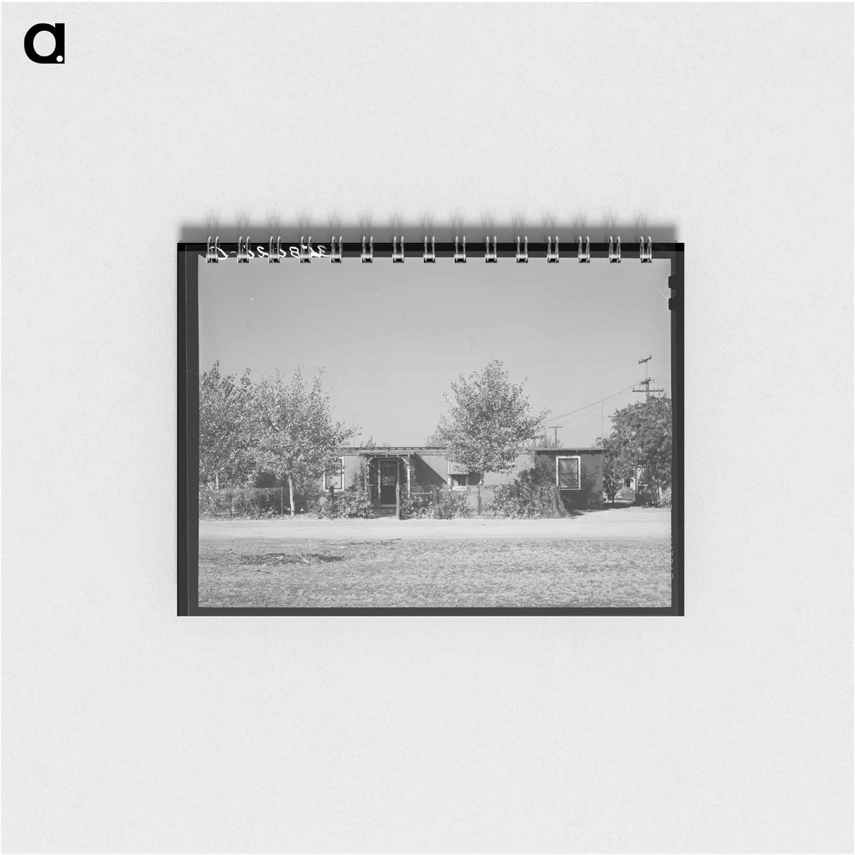 アートメモ帳-Boxcar Housing, Kern County
- ラッセル リー Memo.
