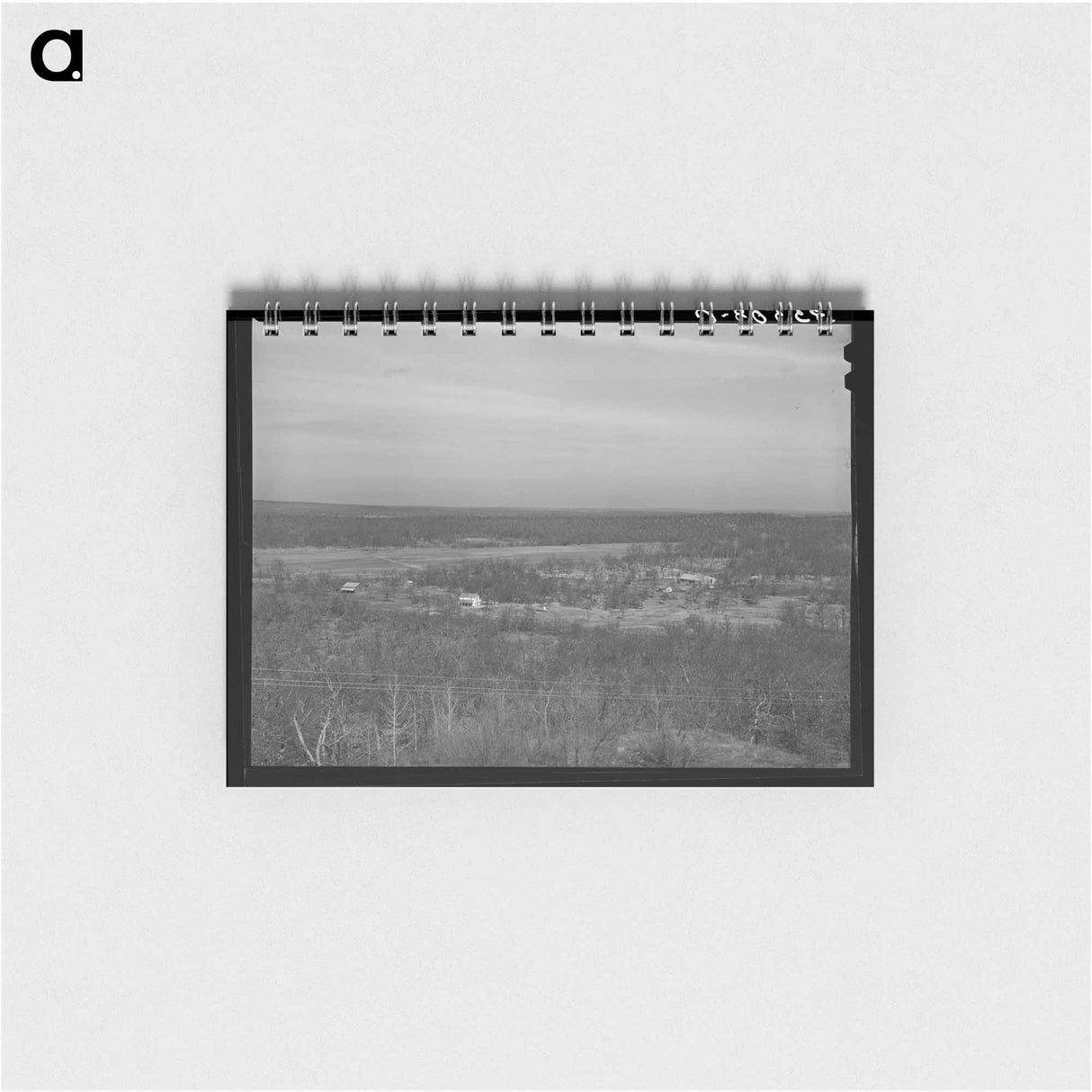 アートメモ帳-Canadian River Bottom, McIntosh County, Oklahoma
- ラッセル リー Memo.