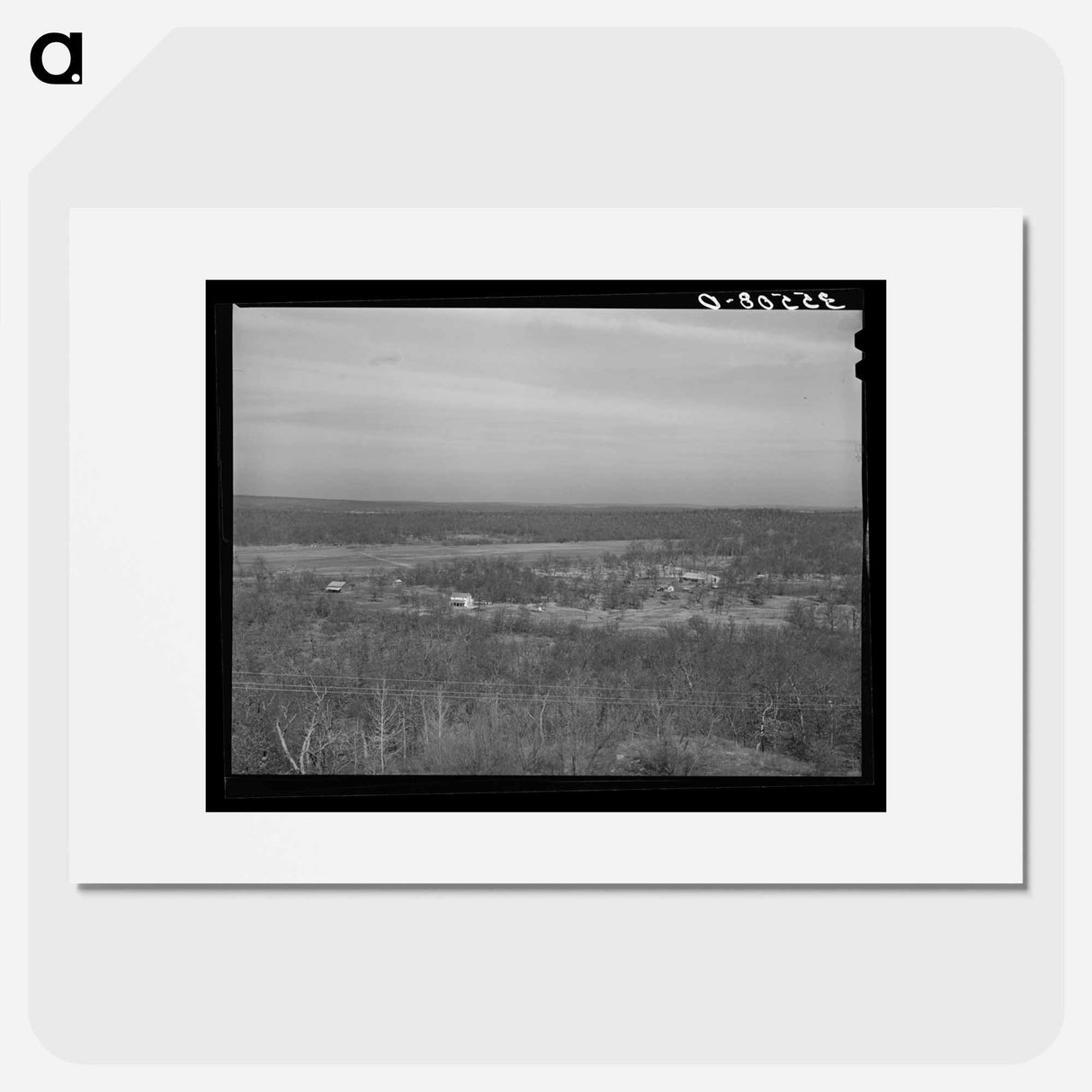 アートポスター-Canadian River Bottom, McIntosh County, Oklahoma
- ラッセル リー Poster.