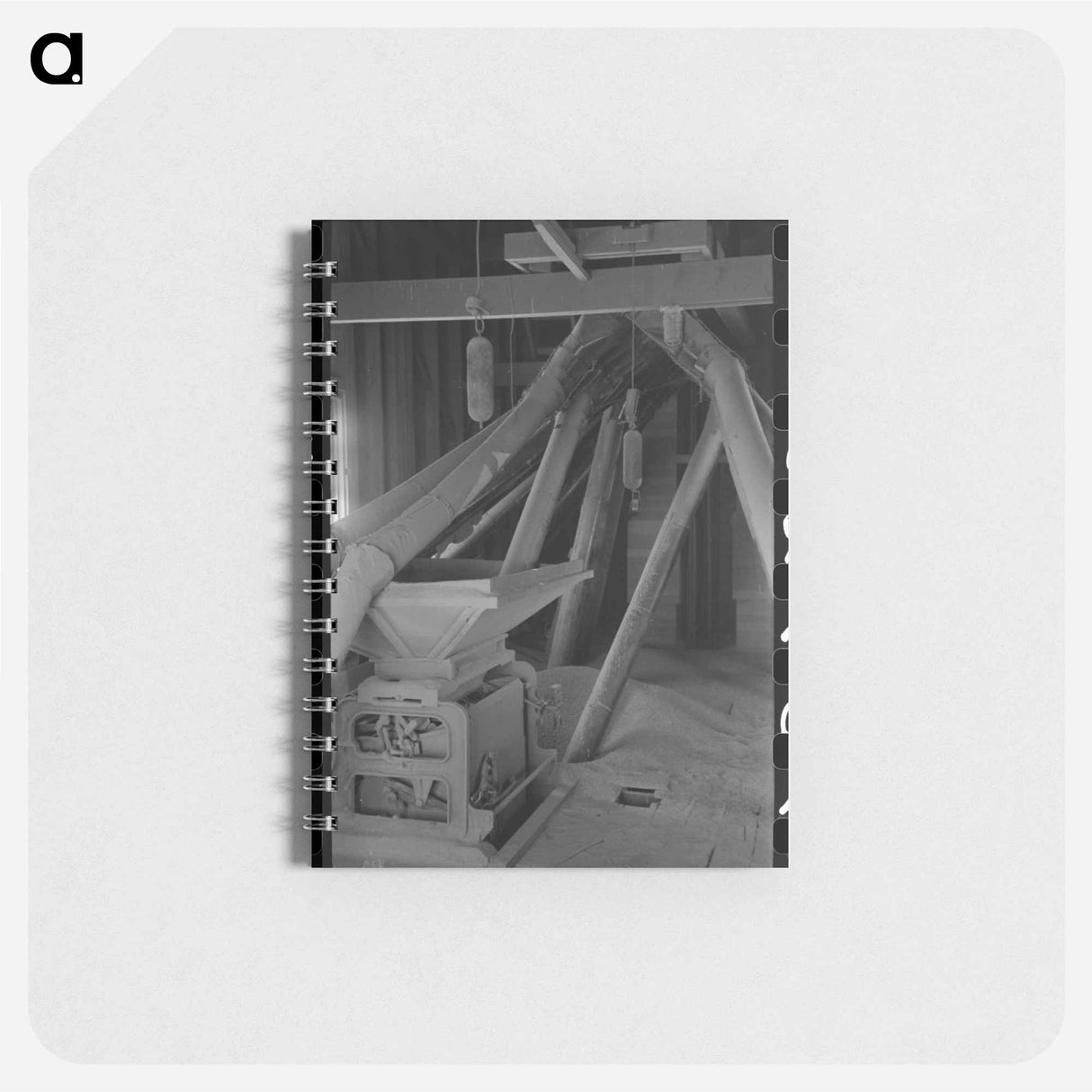 アートメモ帳-Directing Bulk Wheat, Eureka Flats, Walla Walla County, Washington
- ラッセル リー Memo.