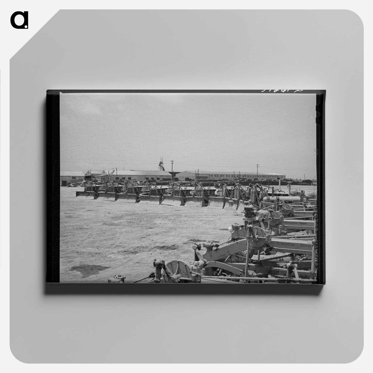 アートパネル-Road Scraper, Kearney-Mesa Defense Housing Project
- ラッセル リー Canvas.
