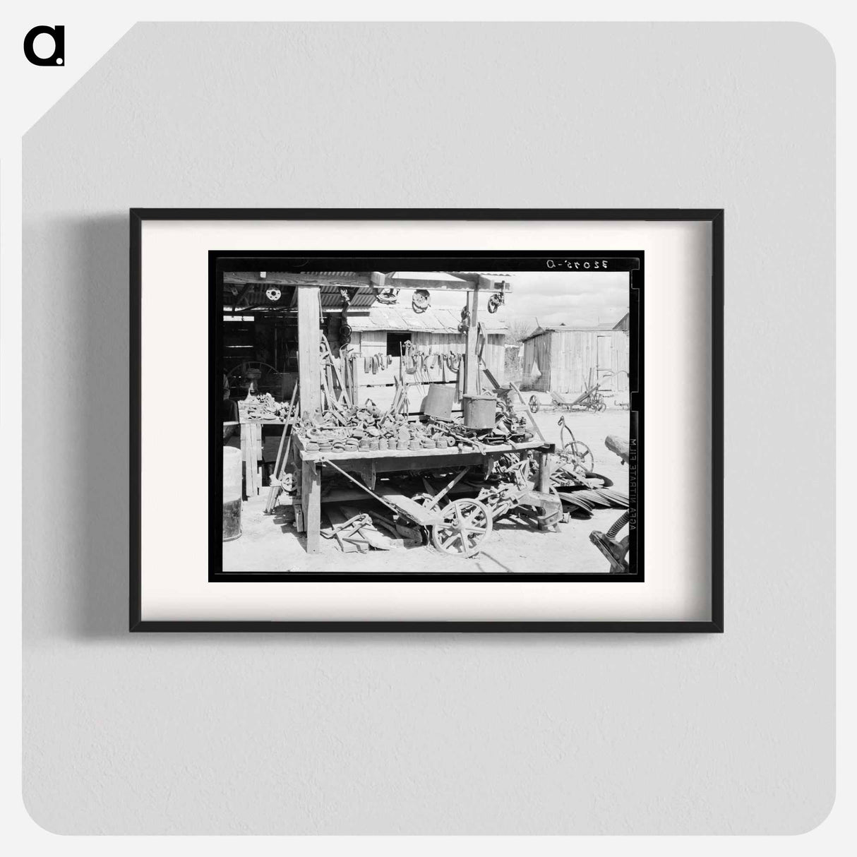 アートポスター-Agricultural Machine Junkyard, San Juan, Texas
- ラッセル リー Poster.