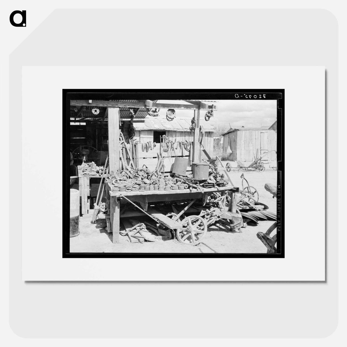 アートポスター-Agricultural Machine Junkyard, San Juan, Texas
- ラッセル リー Poster.