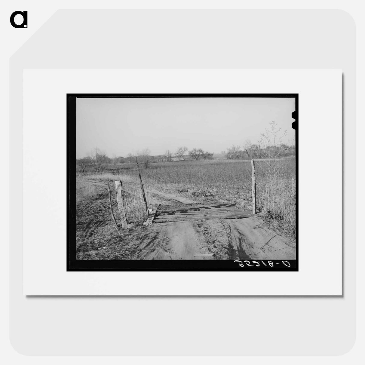 アートポスター-Cattle Guard, Creek County, Oklahoma
- ラッセル リー Poster.