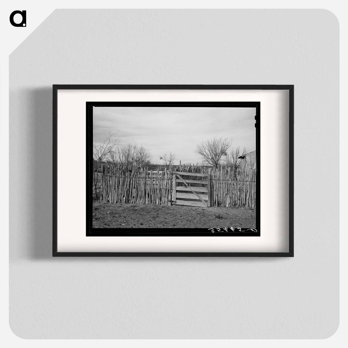 アートポスター-Cedar Post Fence, Kimble County, Texas
- ラッセル リー Poster.