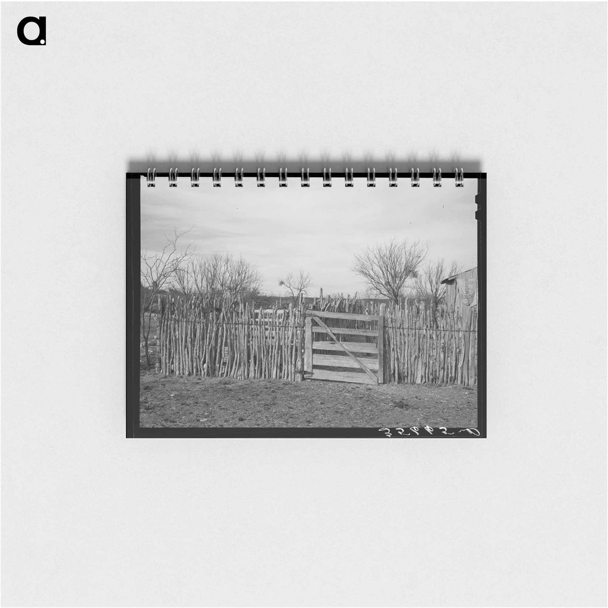 アートメモ帳-Cedar Post Fence, Kimble County, Texas
- ラッセル リー Memo.