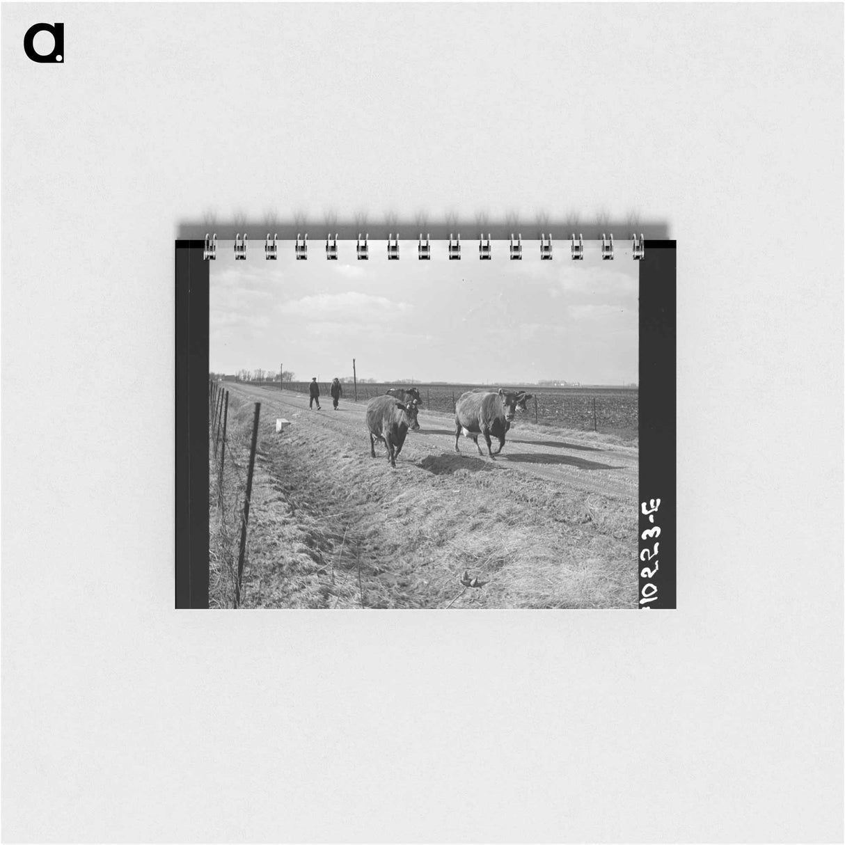 アートメモ帳-Cattle Drive During Farm Relocation
- ラッセル リー Memo.