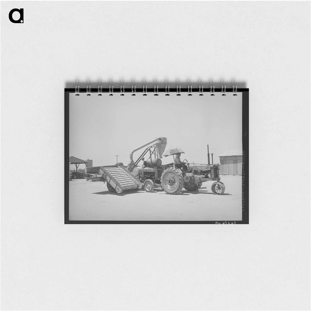 アートメモ帳-Combination Hay Loader and Chopper
- ラッセル リー Memo.