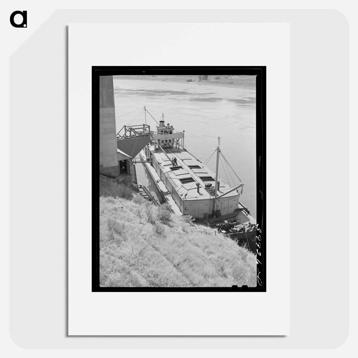 アートポスター-Barge Carrying Wheat, Walla Walla, Washington
- ラッセル リー Poster.