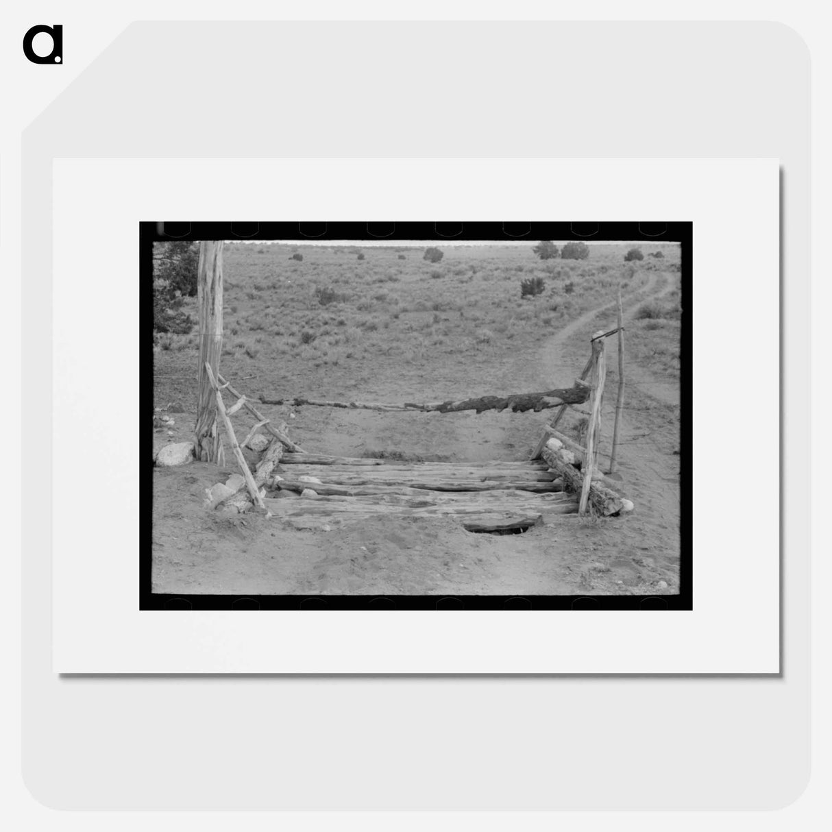 アートポスター-Cattle Guard, Pie Town, New Mexico
- ラッセル リー Poster.
