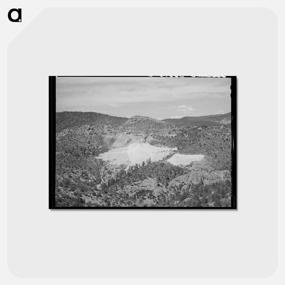 アートポストカード-Gold Mill and Tailings, Mogollon, New Mexico
- ラッセル リー Postcard.