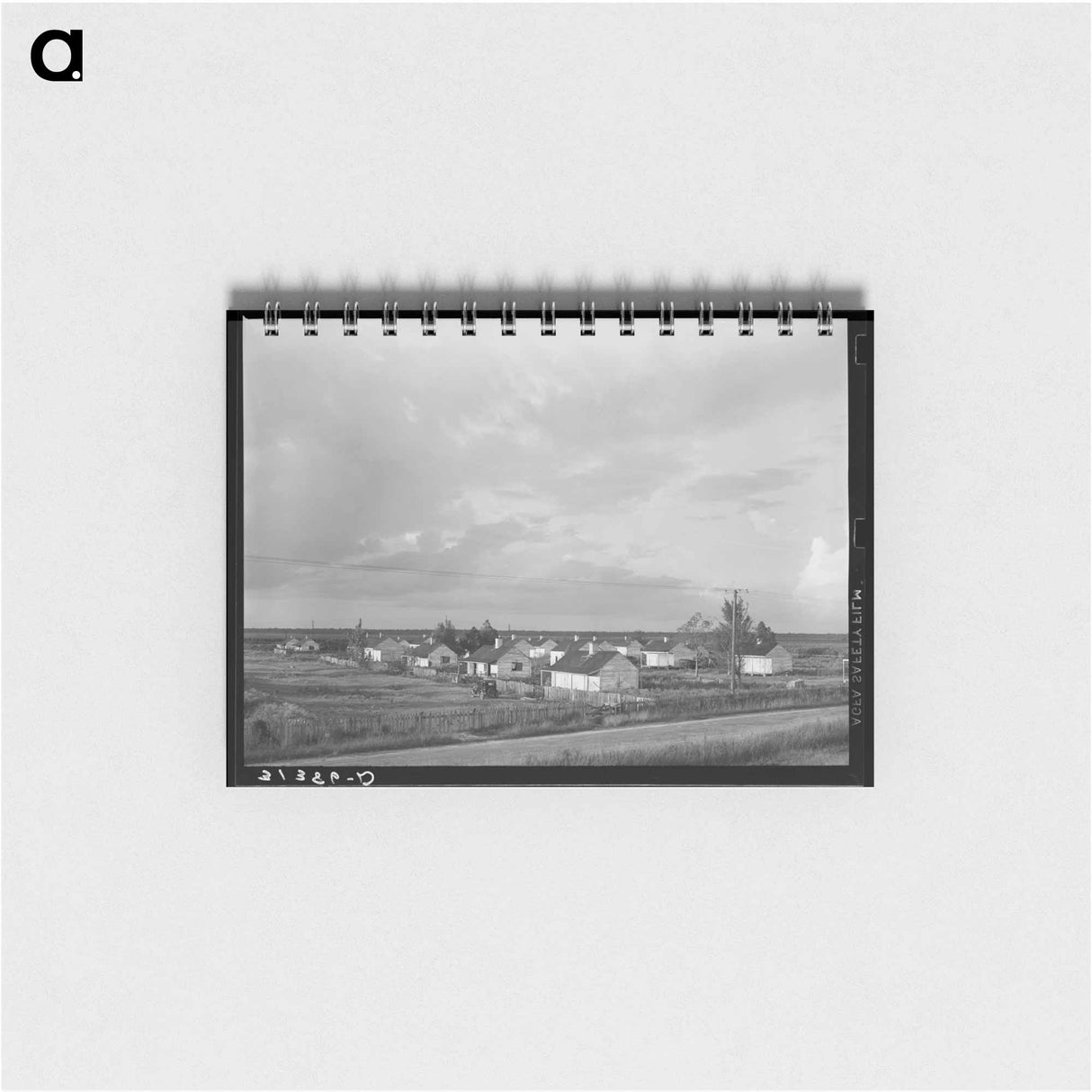 アートメモ帳-Quarters for Laborers, Plantation Near Convent, Louisiana
- ラッセル リー Memo.
