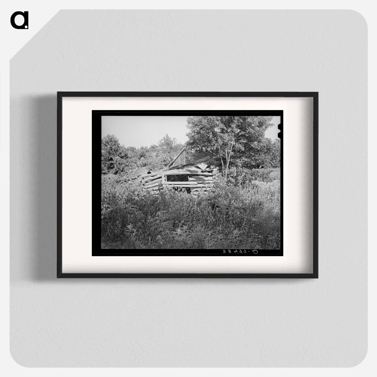アートポスター-Abandoned Shed and Plow, McIntosh County, Oklahoma
- ラッセル リー Poster.