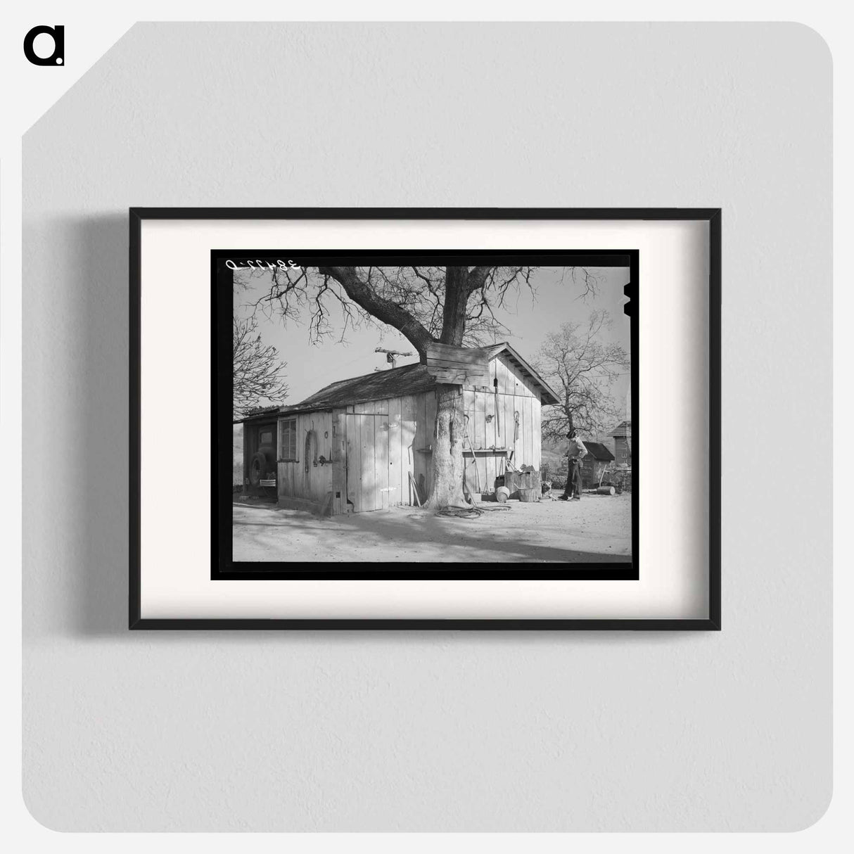 アートポスター-Barn of Chinese Farmer, Placer County, California
- ラッセル リー Poster.