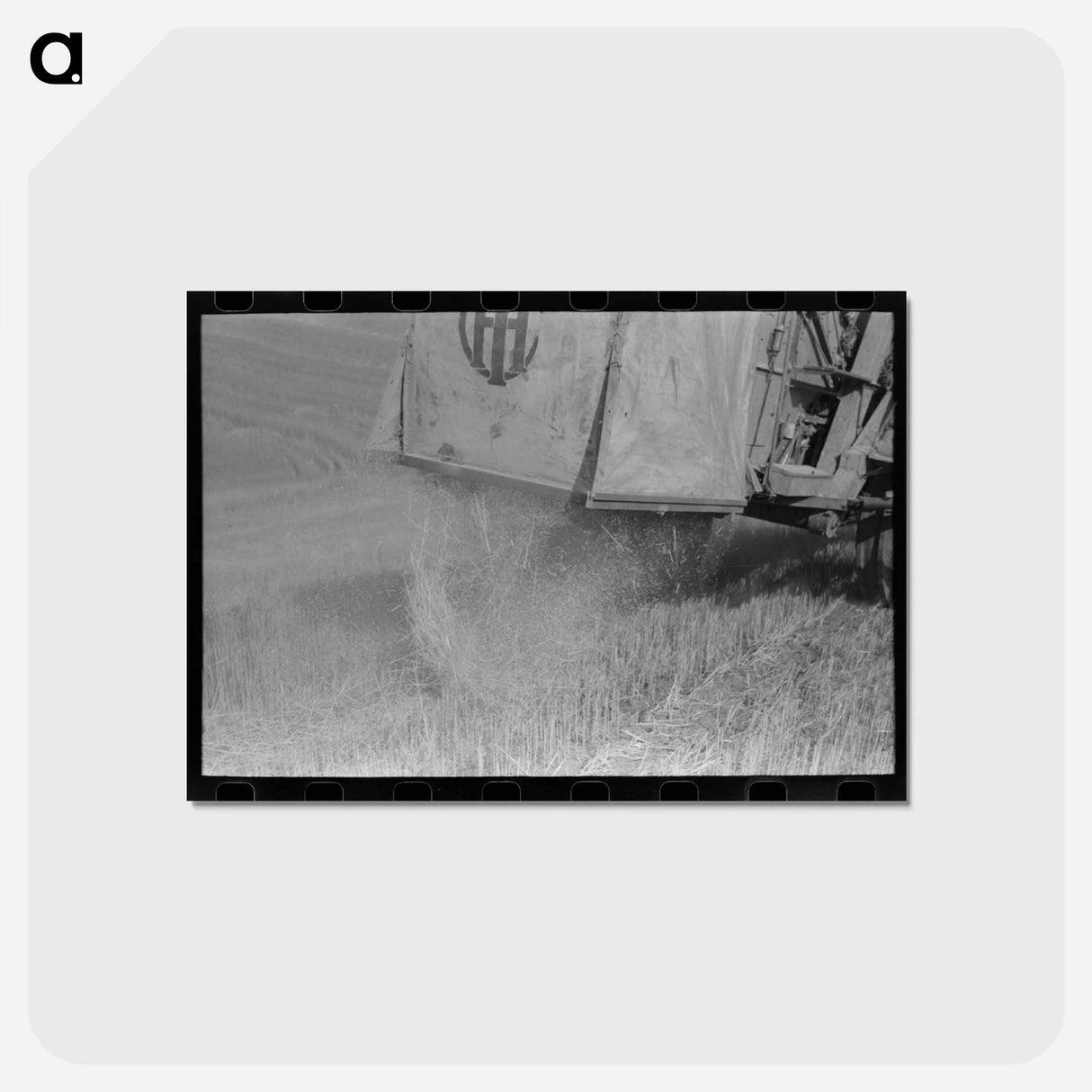 アートポストカード-Combine in Wheat Field, Walla Walla County, Washington
- ラッセル リー Postcard.