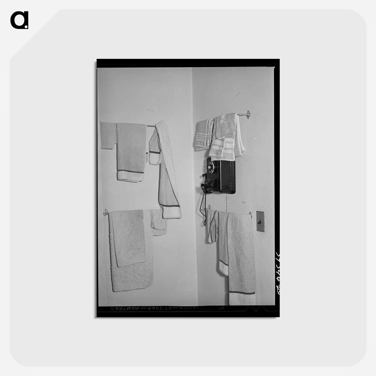 アートポストカード-Towels in Boarding House
- ラッセル リー Postcard.