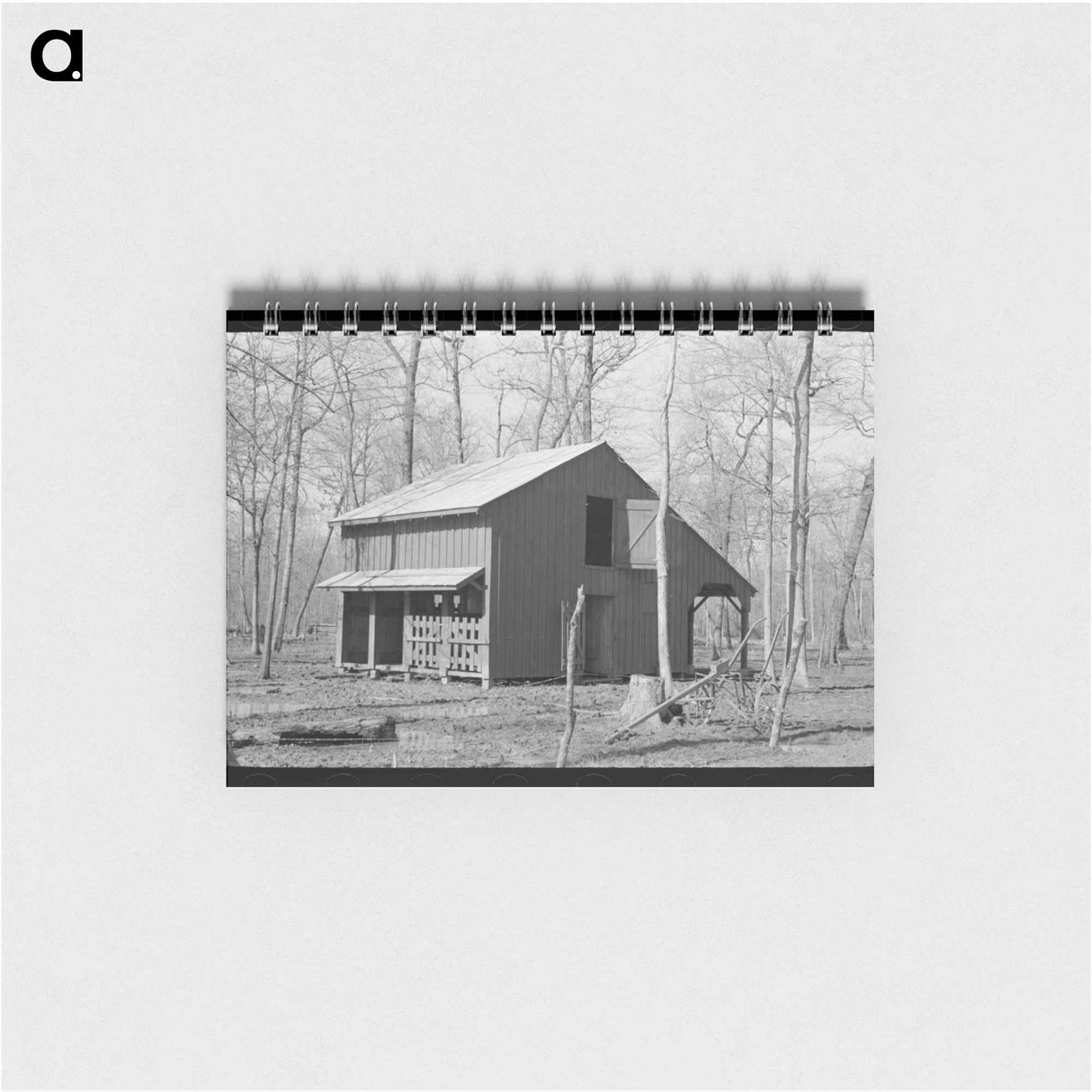 アートメモ帳-Barn, Chicot Farms, Arkansas
- ラッセル リー Memo.