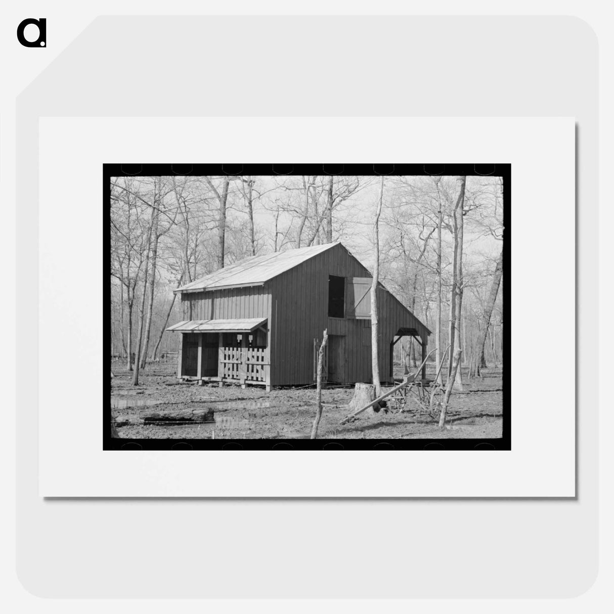アートポスター-Barn, Chicot Farms, Arkansas
- ラッセル リー Poster.