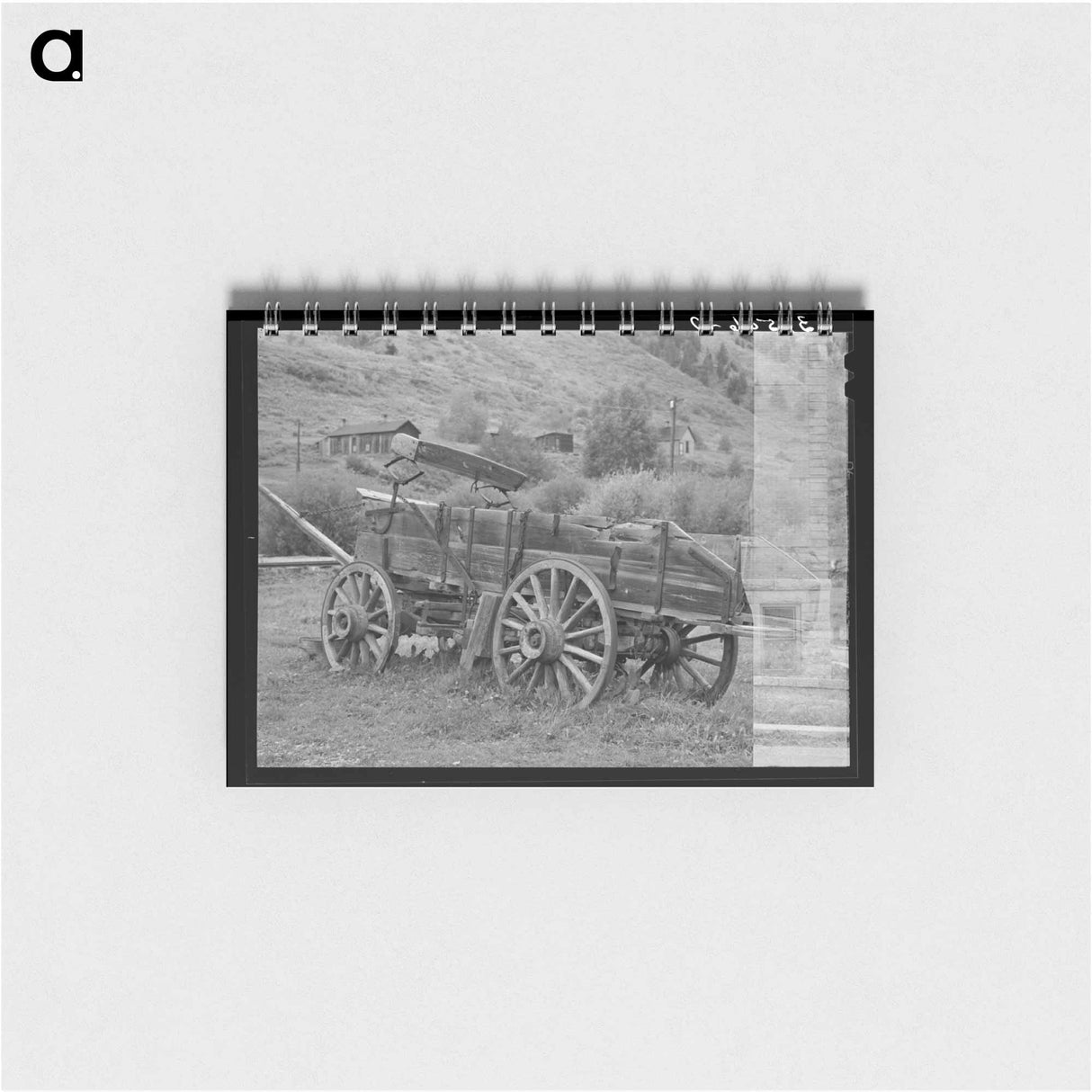 アートメモ帳-Old Wooden Ore Wagon, Telluride, Colorado
- ラッセル リー Memo.