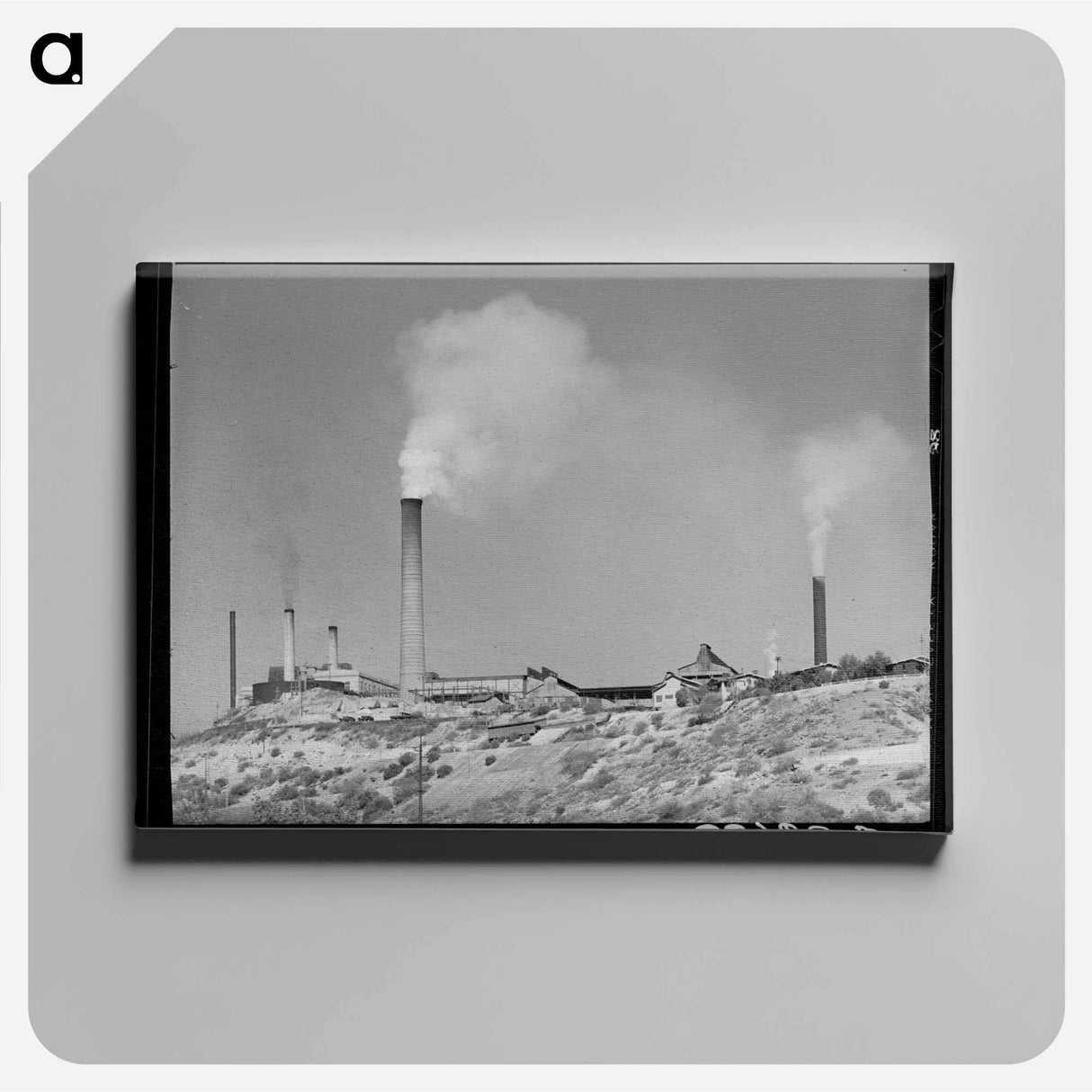 アートパネル-Copper Smelter, Miami, Arizona
- ラッセル リー Canvas.