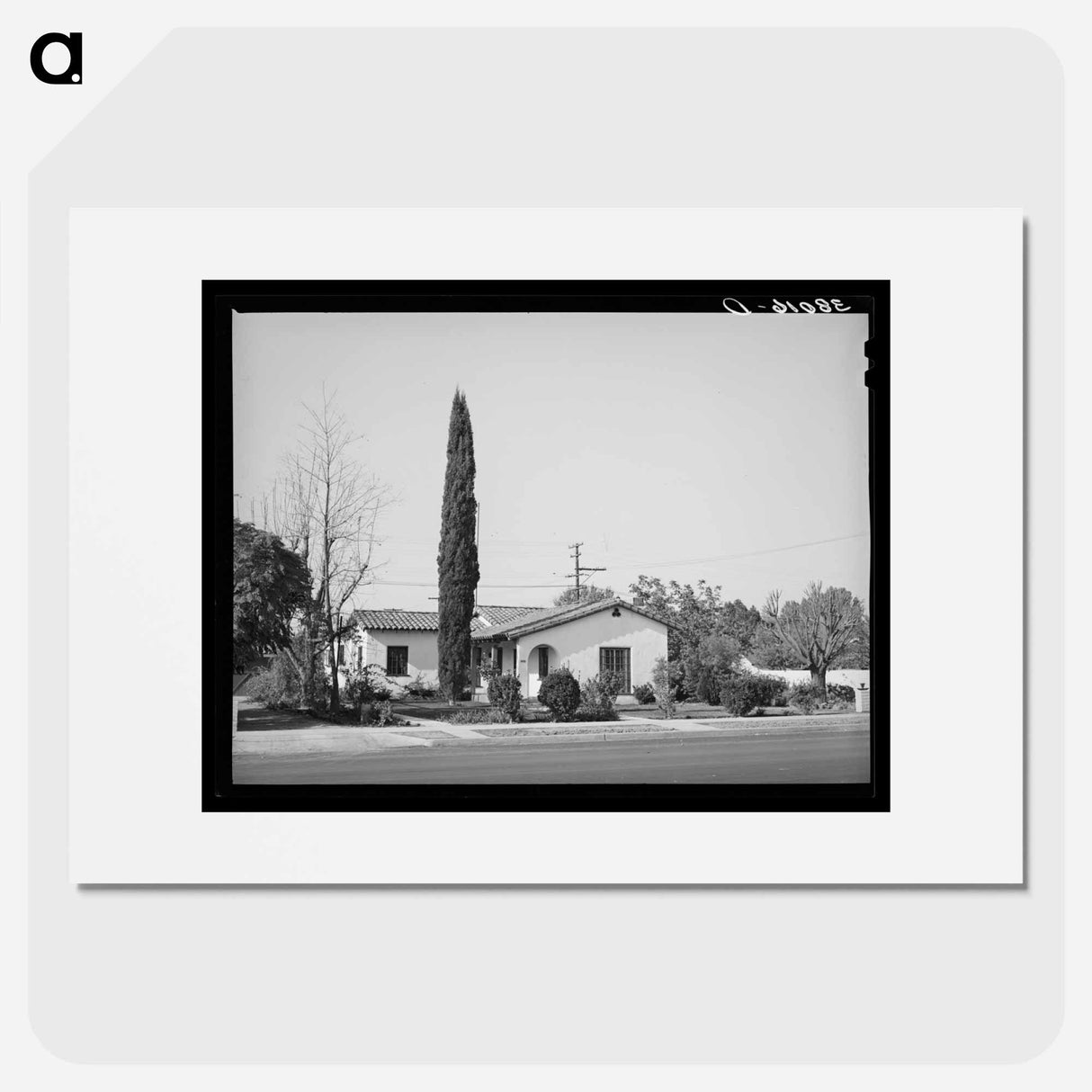 アートポスター-House in Delano, California
- ラッセル リー Poster.