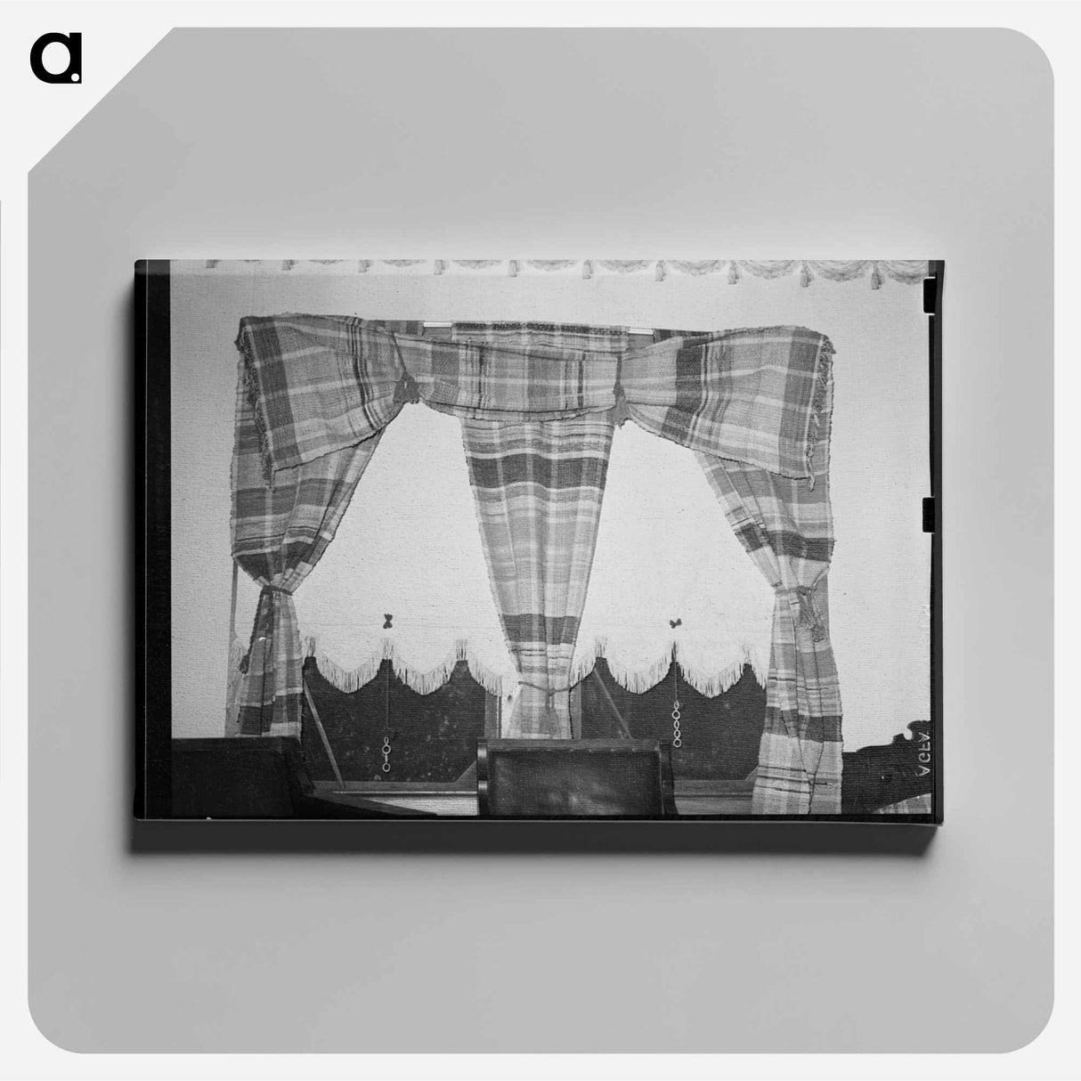 アートパネル-Homespun Draperies in the Home of Madame Dronet
- ラッセル リー Canvas.