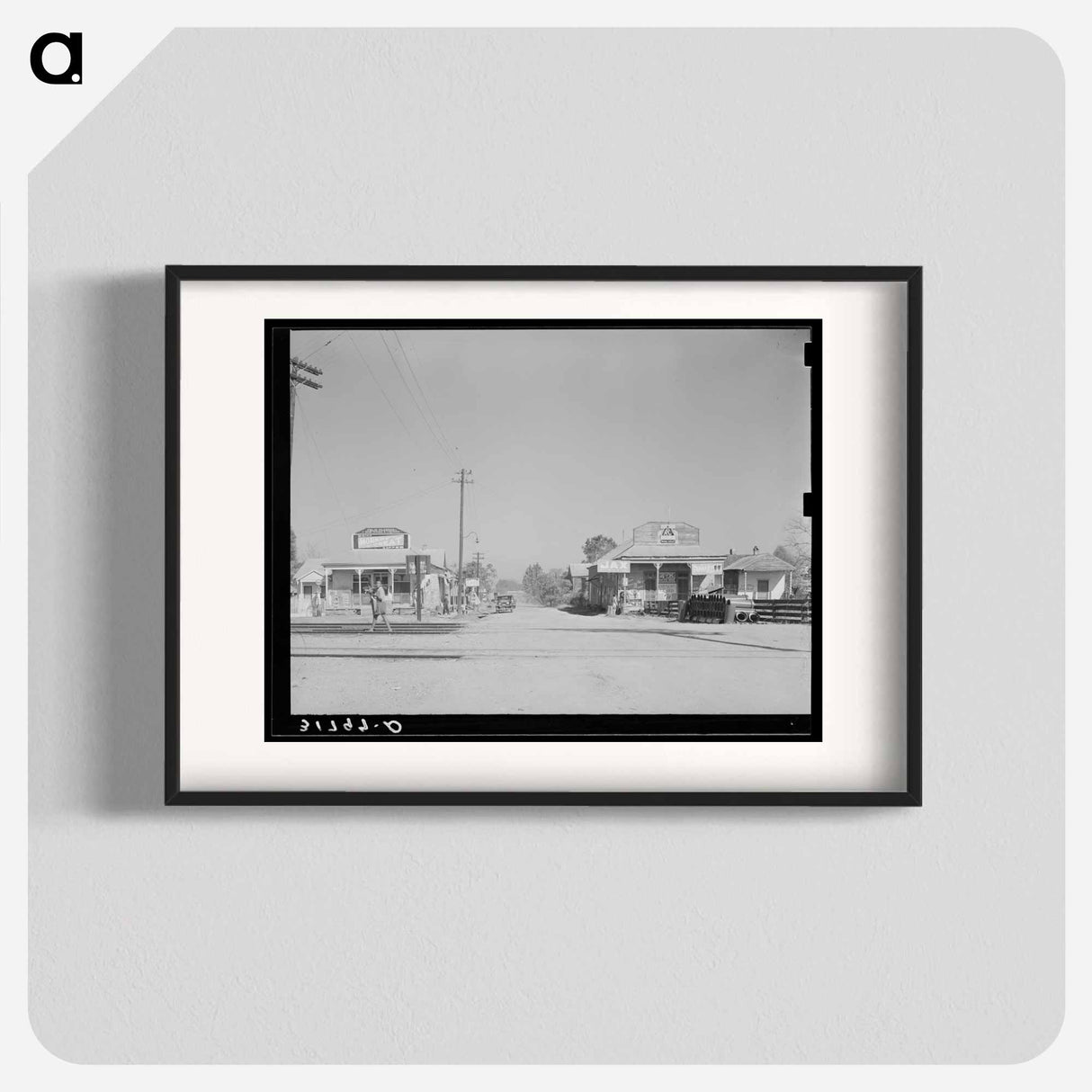 アートポスター-Railroad Tracks, New Roads, Louisiana
- ラッセル リー Poster.