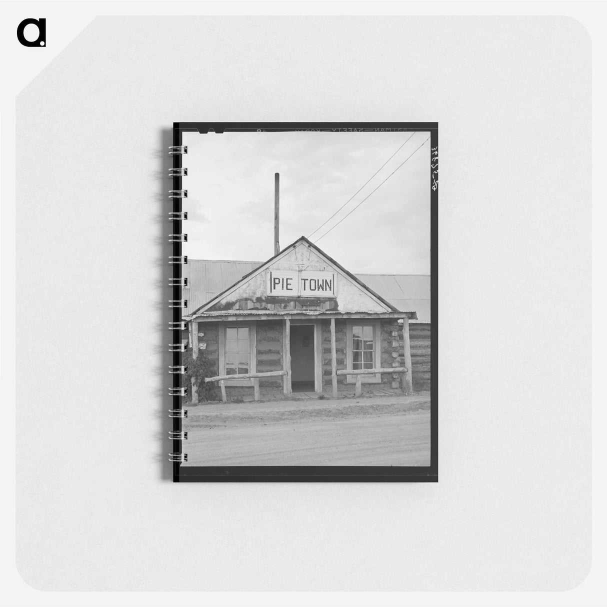 アートメモ帳-Entrance to hotel. Pie Town, New Mexico
- ラッセル リー Memo.