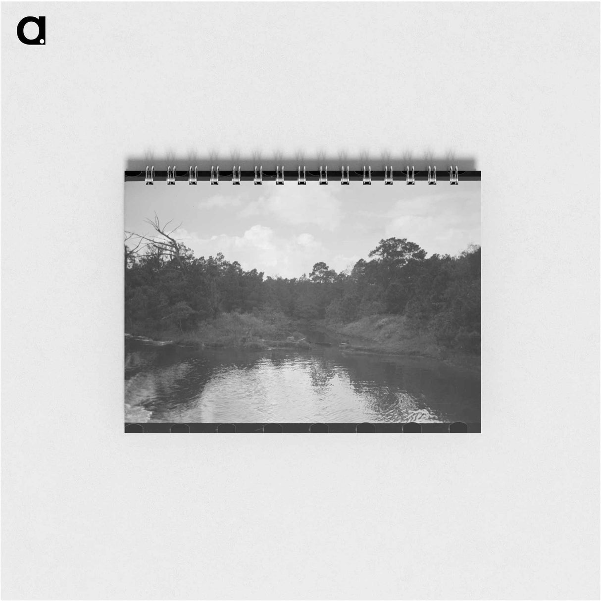 アートメモ帳-Trees and Moss along the Bayou, Port of Houston
- ラッセル リー Memo.