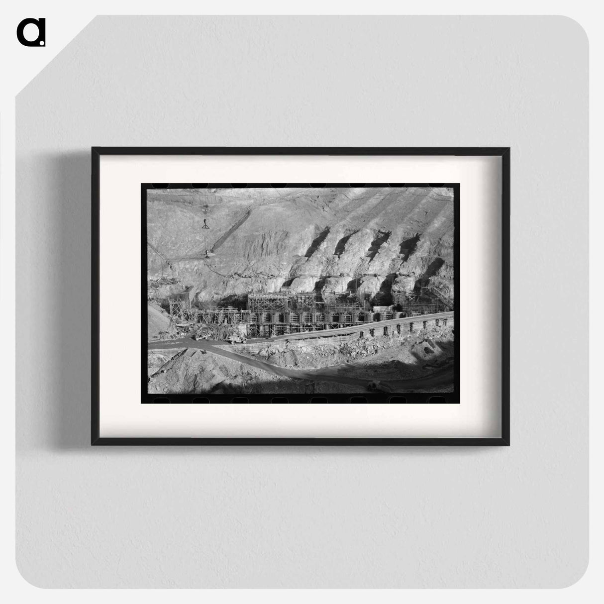 アートポスター-Shasta Dam Under Construction, Shasta, California
- ラッセル リー Poster.