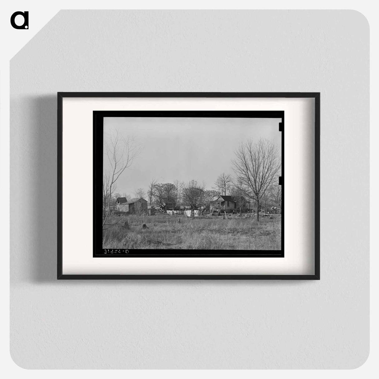 アートポスター-Typical Farmstead near Lake Providence, Louisiana
- ラッセル リー Poster.