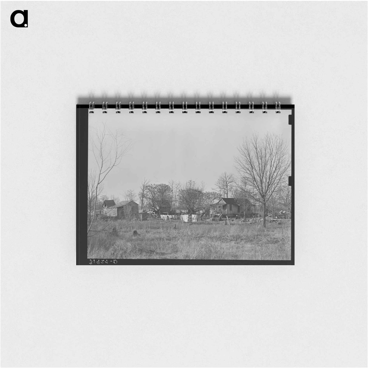 アートメモ帳-Typical Farmstead near Lake Providence, Louisiana
- ラッセル リー Memo.