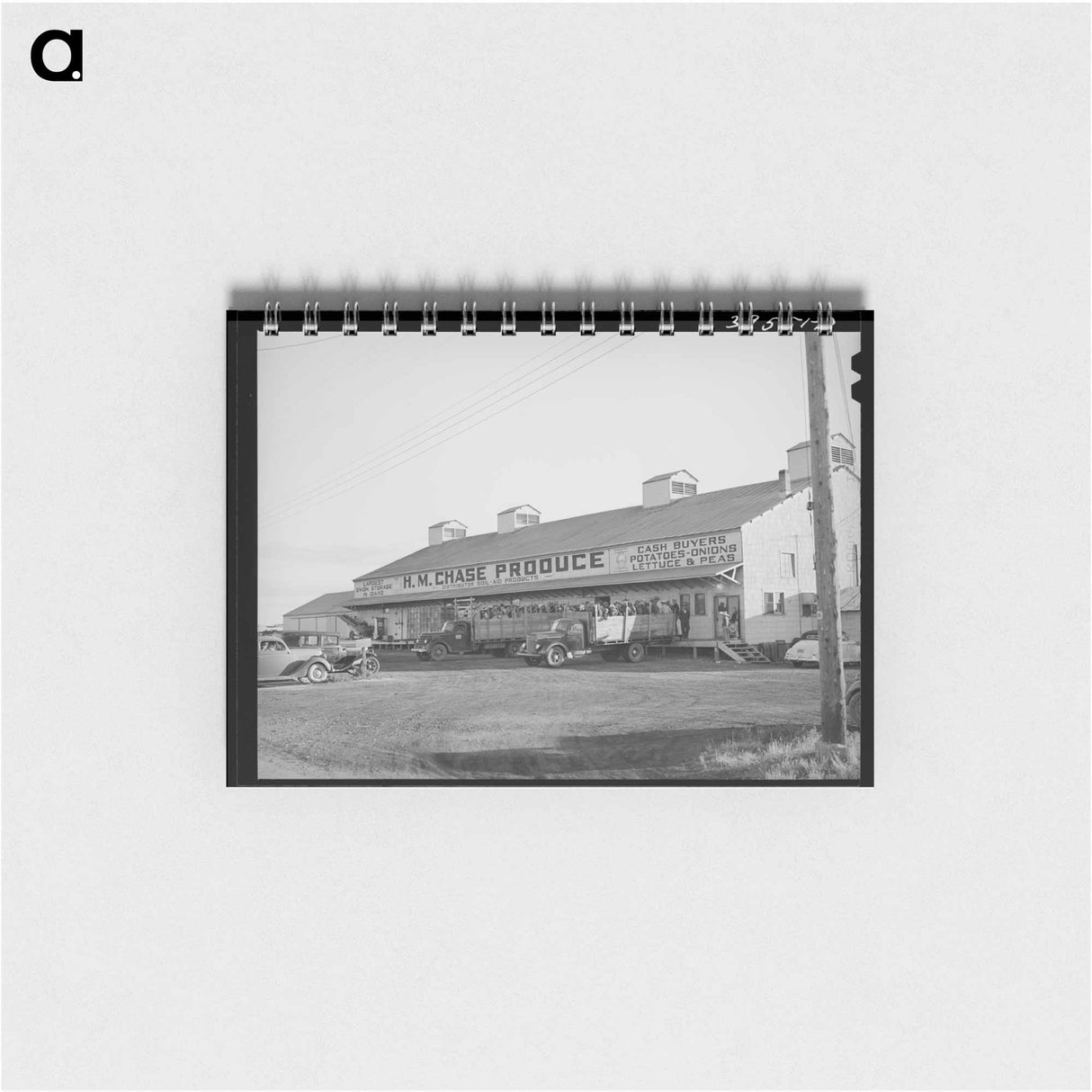 アートメモ帳-Pea Pickers, Canyon County, Idaho
- ラッセル リー Memo.