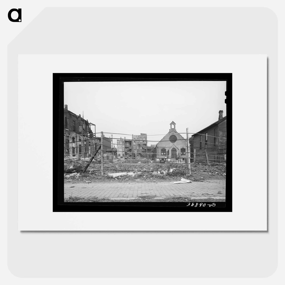 アートポスター-Chicago Scene
- ラッセル リー Poster.