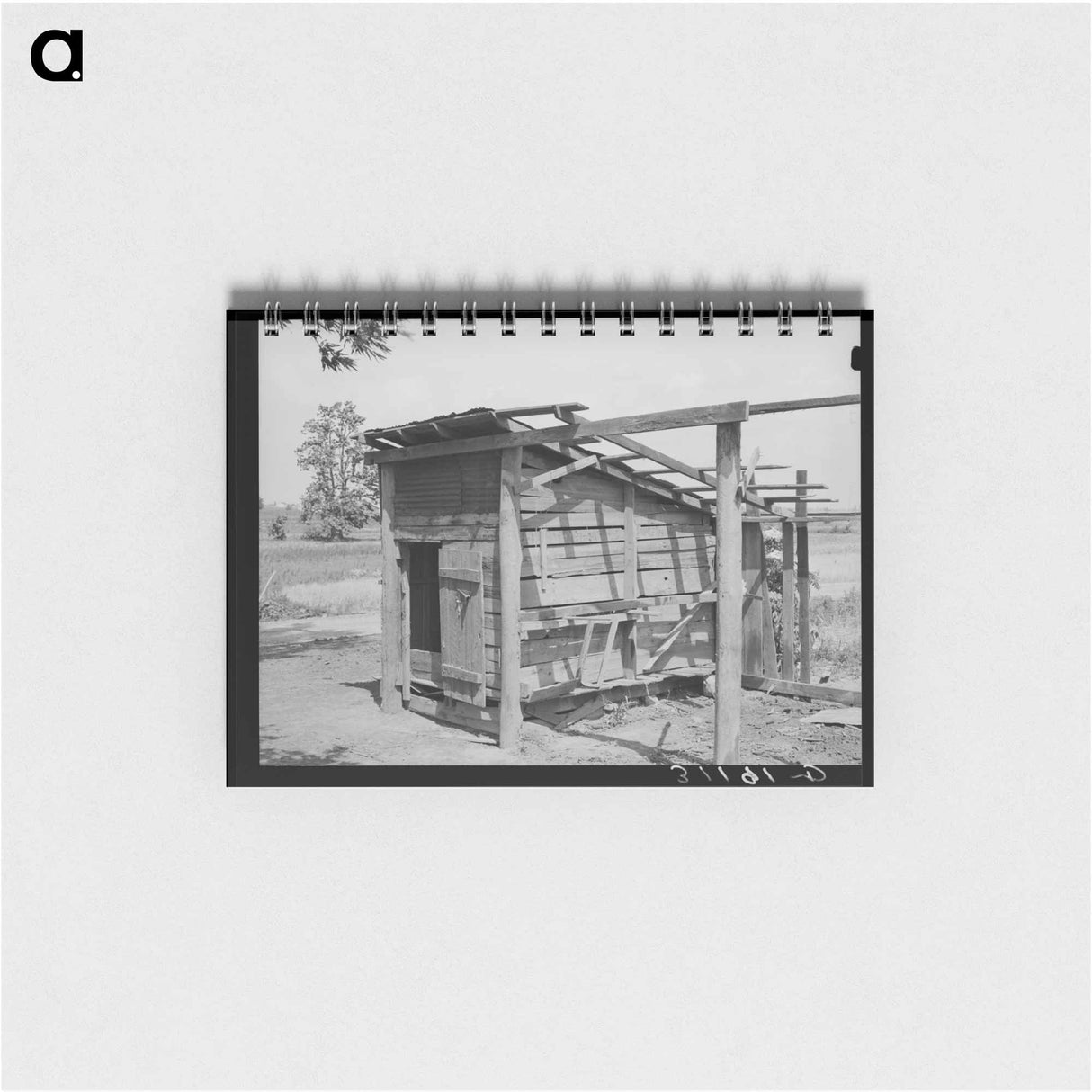 アートメモ帳-Sharecropper's Shed, Southeast Missouri Farms
- ラッセル リー Memo.