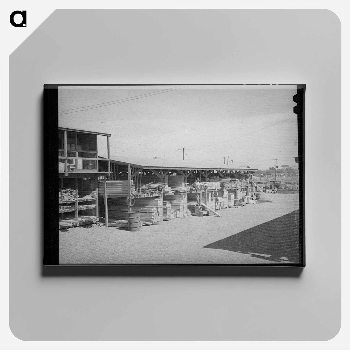 アートパネル-Lumber Transport, Phoenix, Arizona
- ラッセル リー Canvas.