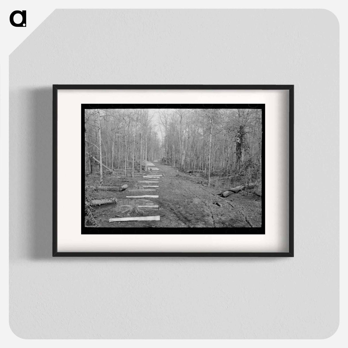 アートポスター-Fenceposts, Chicot Farms, Arkansas
- ラッセル リー Poster.