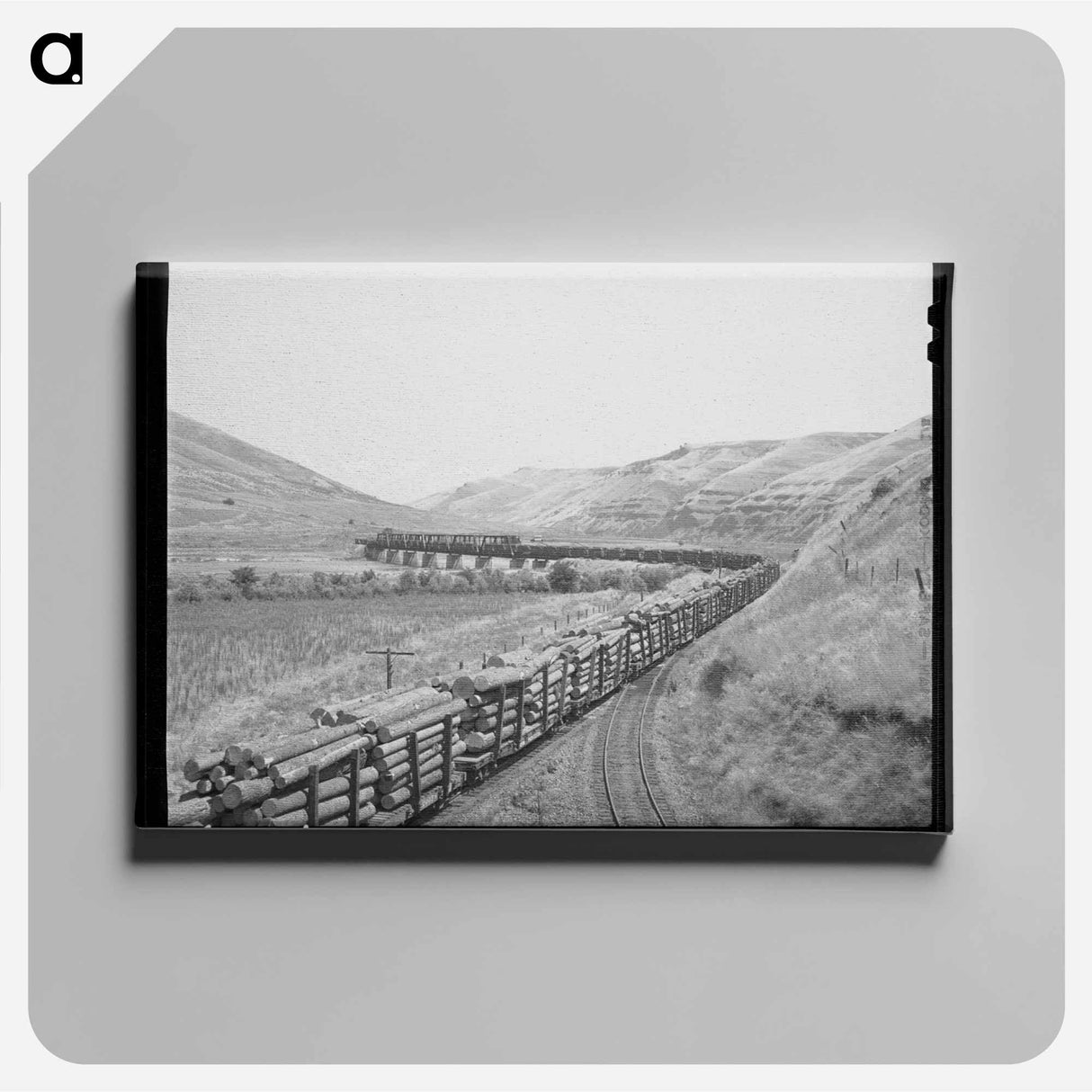 アートパネル-Logging Train, Spalding Junction, Idaho
- ラッセル リー Canvas.