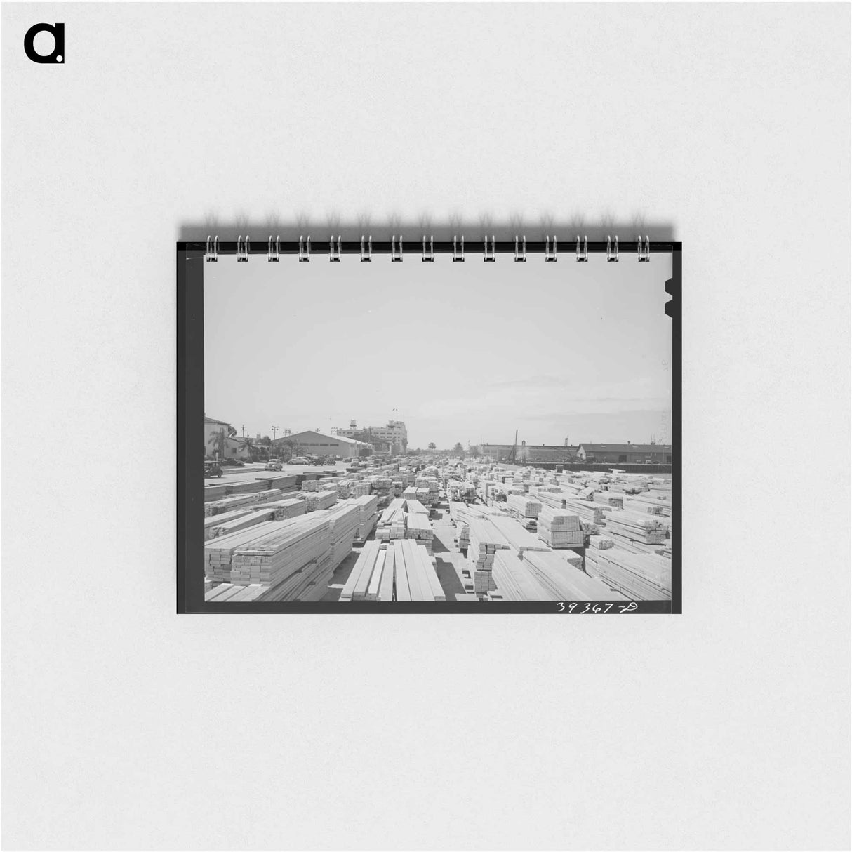 アートメモ帳-Lumber Stack, Pacific Highway, San Diego
- ラッセル リー Memo.