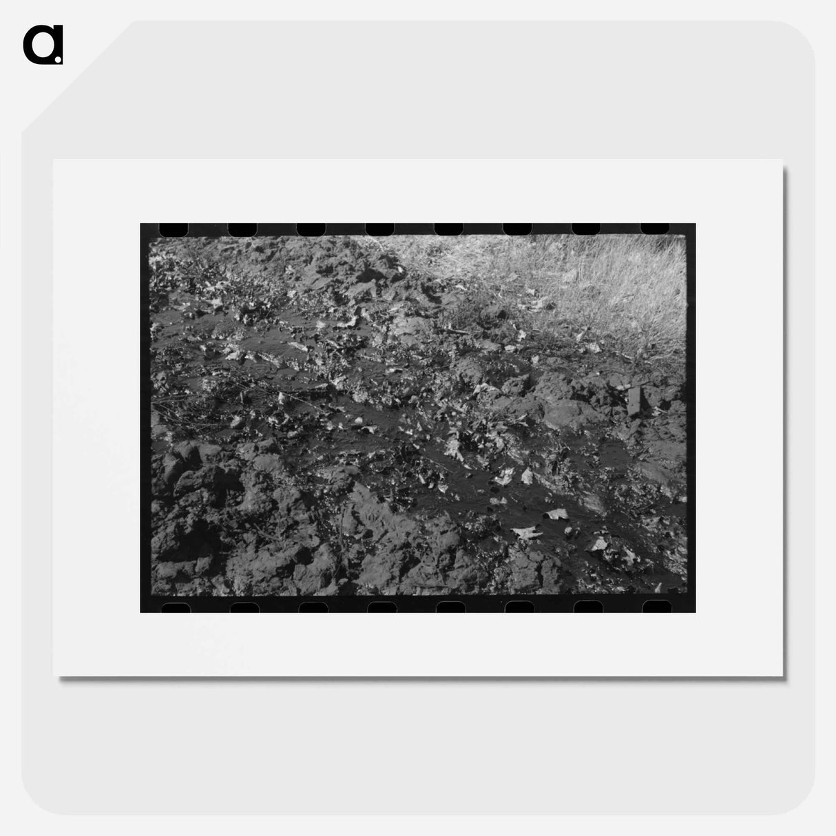 アートポスター-Oil Waste, Creek County, Oklahoma
- ラッセル リー Poster.