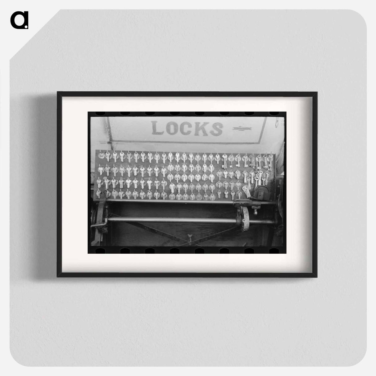 アートポスター-Keys of Itinerant Locksmith, Saint Johns, Arizona
- ラッセル リー Poster.