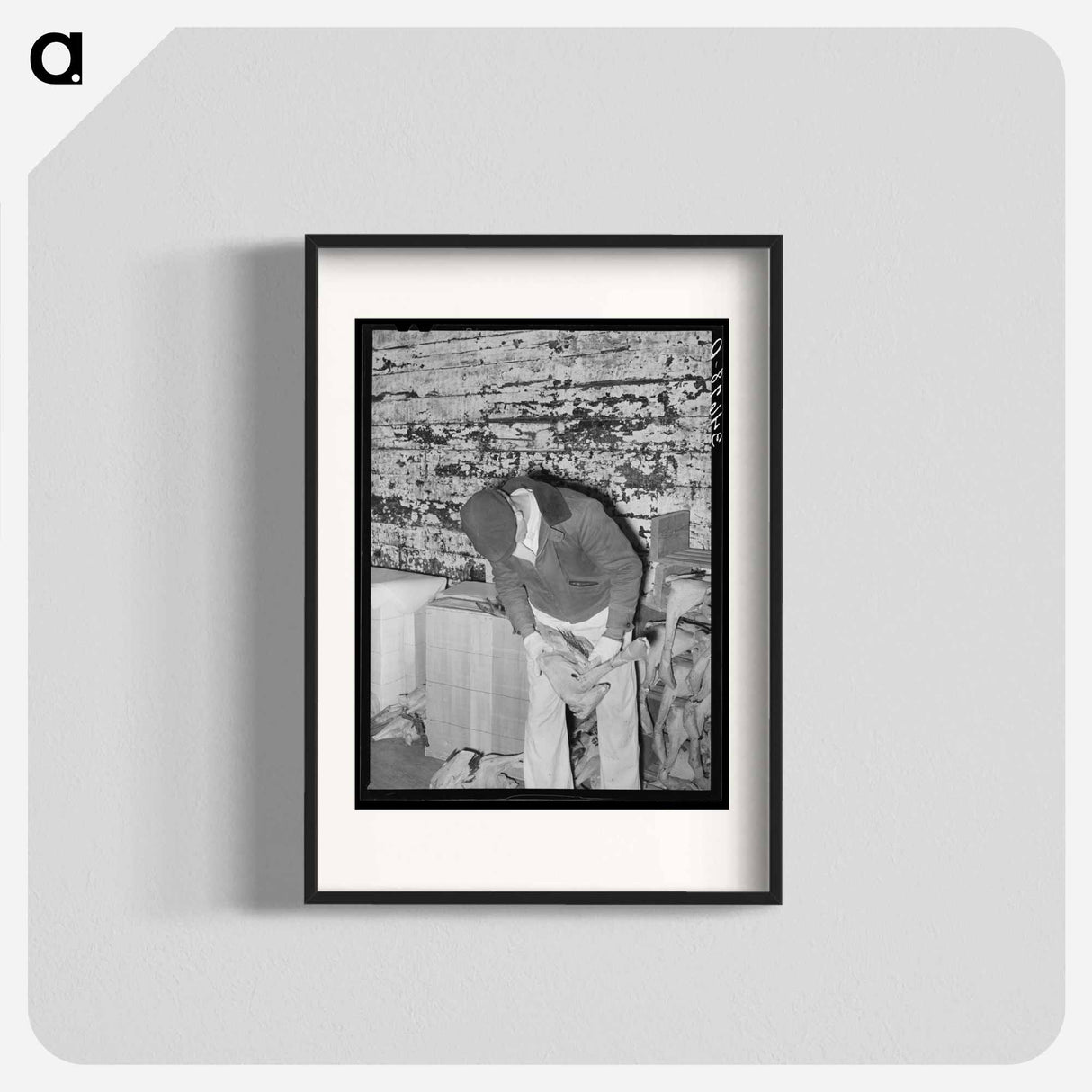 アートポスター-Grading Turkeys at Cold Storage Plant, Brownwood, Texas
- ラッセル リー Poster.