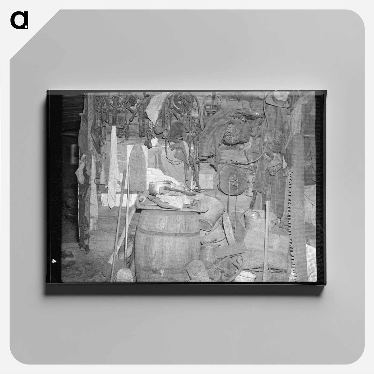 アートパネル-Machinery and Property of Buckboard Charlie
- ラッセル リー Canvas.